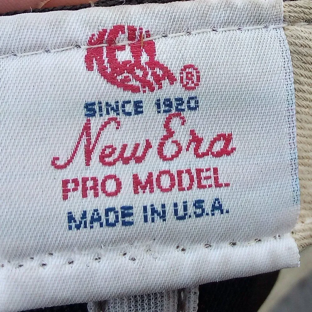 Vintage New Era Pro Model North Bend Fitted Hat Cap